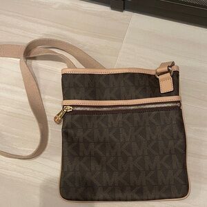 Michael Kors Dark Brown Crossbody Bag